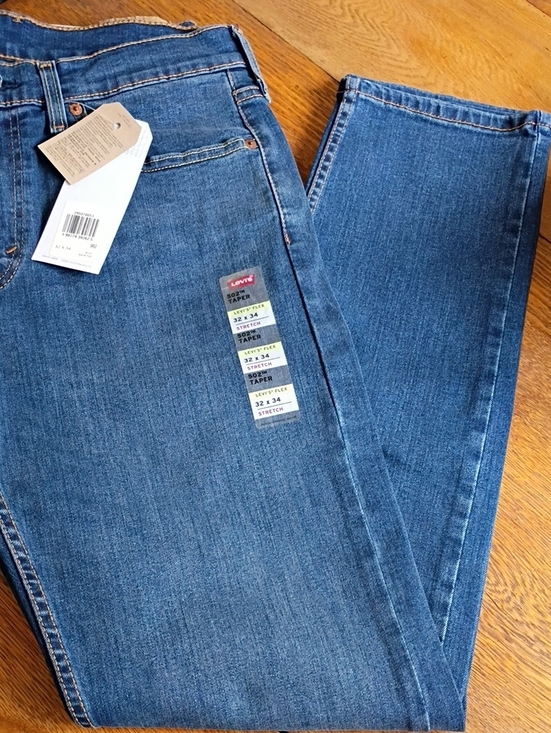 Levi's Other - Levi's Men's 502 Taper Blue Flex Jeans 32 X 34